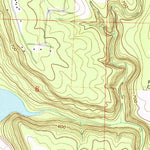 United States Geological Survey Russellville East, AR (1993, 24000-Scale) digital map