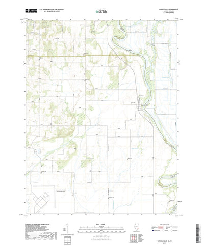 United States Geological Survey Russellville, IL (2021, 24000-Scale) digital map