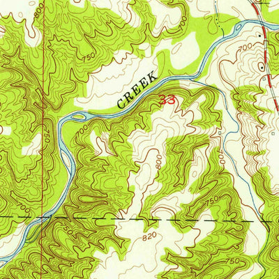 United States Geological Survey Russellville, IN (1955, 24000-Scale) digital map