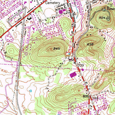 United States Geological Survey Russellville, KY (1952, 24000-Scale) digital map