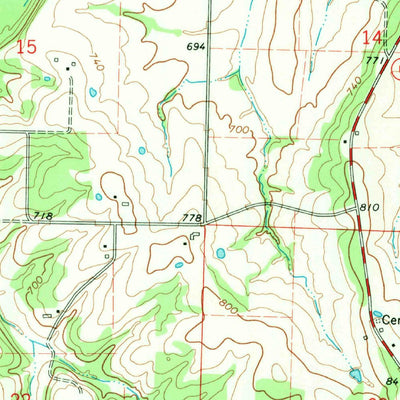 United States Geological Survey Russellville, MO (1969, 24000-Scale) digital map