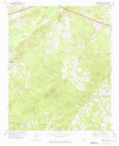 United States Geological Survey Russellville, NC (1971, 24000-Scale) digital map