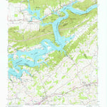 United States Geological Survey Russellville, TN (1961, 24000-Scale) digital map