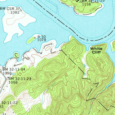 United States Geological Survey Russellville, TN (1961, 24000-Scale) digital map