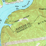 United States Geological Survey Russellville, TN (1961, 24000-Scale) digital map