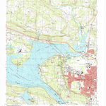 United States Geological Survey Russellville West, AR (1993, 24000-Scale) digital map