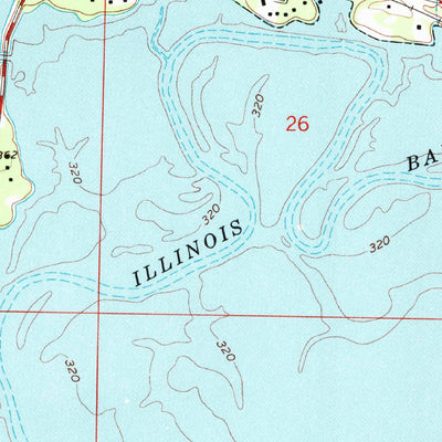 United States Geological Survey Russellville West, AR (1993, 24000-Scale) digital map