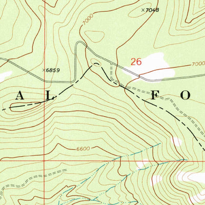 United States Geological Survey Russian Flat, MT (1972, 24000-Scale) digital map