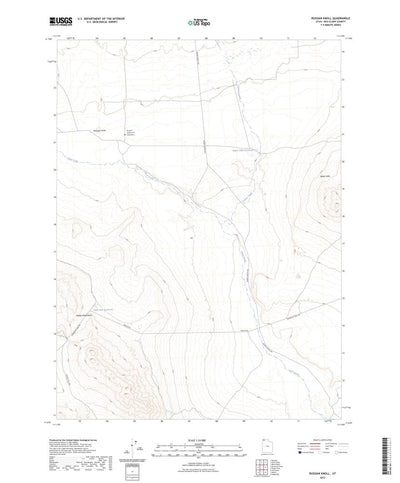 United States Geological Survey Russian Knoll, UT (2023, 24000-Scale) digital map