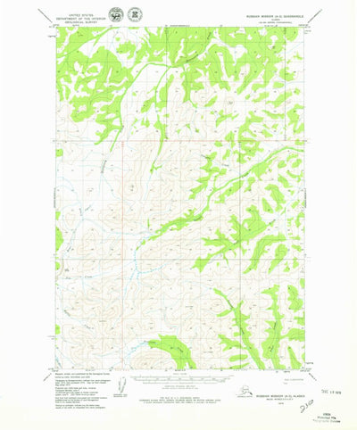 United States Geological Survey Russian Mission A-2, AK (1979, 63360-Scale) digital map