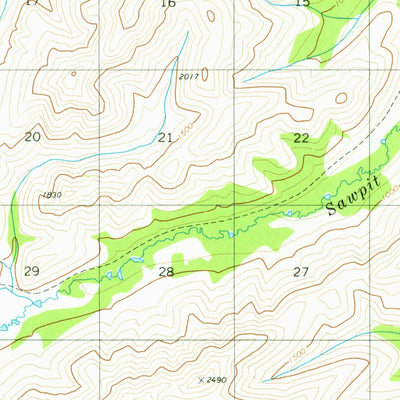United States Geological Survey Russian Mission A-2, AK (1979, 63360-Scale) digital map