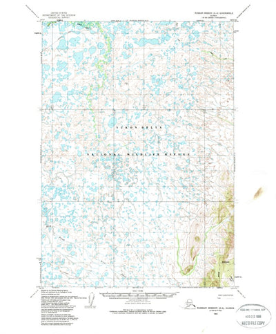 United States Geological Survey Russian Mission A-4, AK (1954, 63360-Scale) digital map