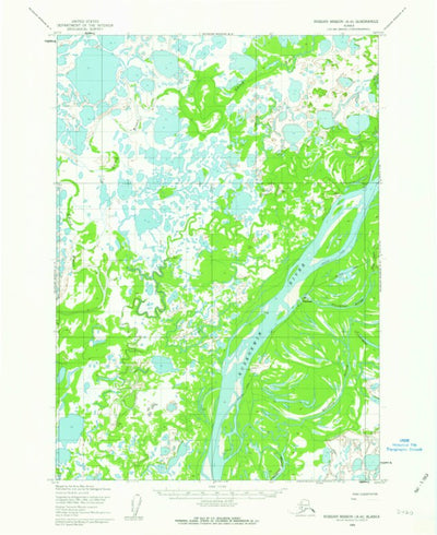 United States Geological Survey Russian Mission A-6, AK (1954, 63360-Scale) digital map
