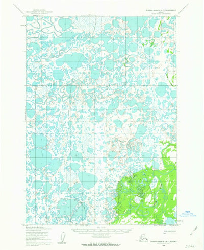 United States Geological Survey Russian Mission A-7, AK (1954, 63360-Scale) digital map