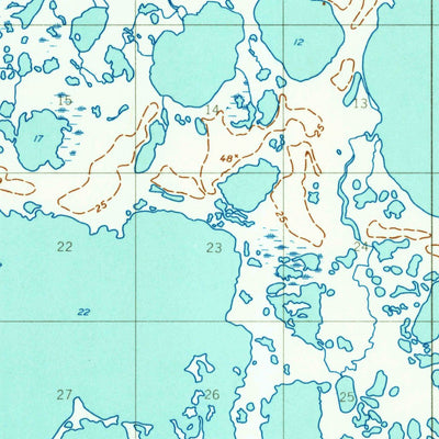 United States Geological Survey Russian Mission A-8, AK (1954, 63360-Scale) digital map