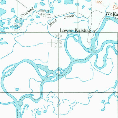 United States Geological Survey Russian Mission, AK (1947, 250000-Scale) digital map