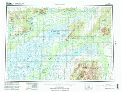 United States Geological Survey Russian Mission, AK (1980, 250000-Scale) digital map