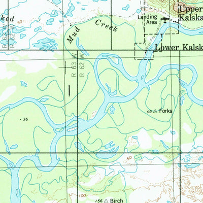 United States Geological Survey Russian Mission, AK (1980, 250000-Scale) digital map