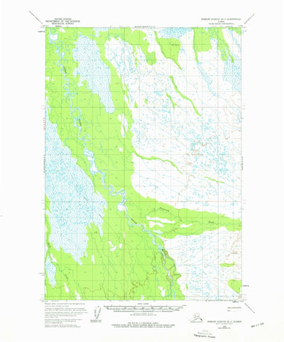 United States Geological Survey Russian Mission B-1, AK (1952, 63360-Scale) digital map