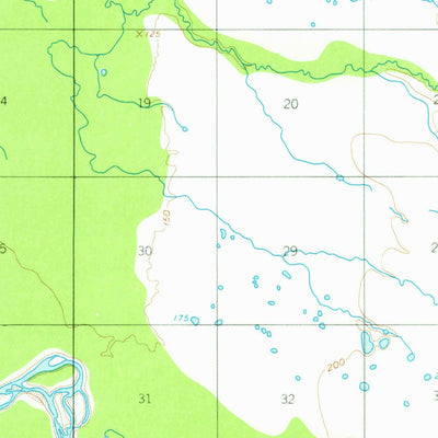 United States Geological Survey Russian Mission B-1, AK (1952, 63360-Scale) digital map