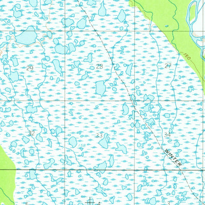 United States Geological Survey Russian Mission B-1, AK (1952, 63360-Scale) digital map