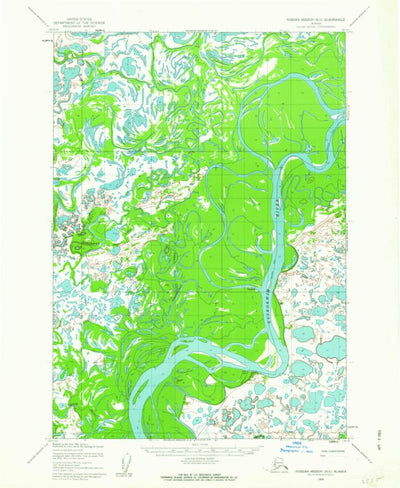 United States Geological Survey Russian Mission B-5, AK (1954, 63360-Scale) digital map