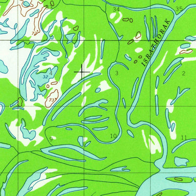 United States Geological Survey Russian Mission B-5, AK (1954, 63360-Scale) digital map