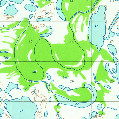 United States Geological Survey Russian Mission B-6, AK (1952, 63360-Scale) digital map