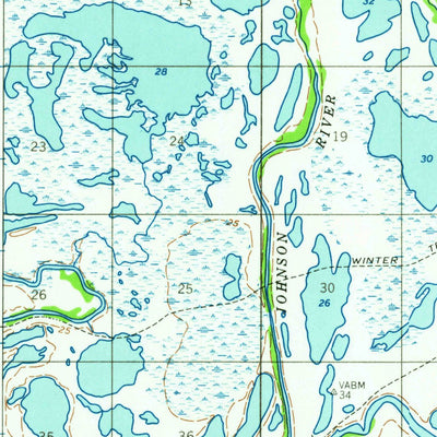 United States Geological Survey Russian Mission B-6, AK (1952, 63360-Scale) digital map