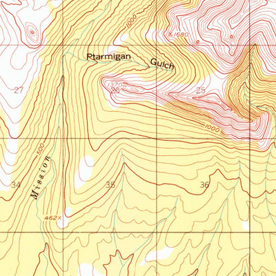 United States Geological Survey Russian Mission C-1, AK (1952, 63360-Scale) digital map