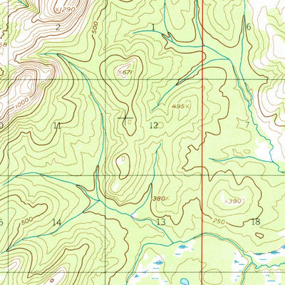 United States Geological Survey Russian Mission C-3, AK (1952, 63360-Scale) digital map