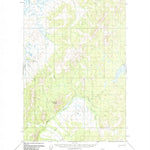United States Geological Survey Russian Mission D-1, AK (1952, 63360-Scale) digital map