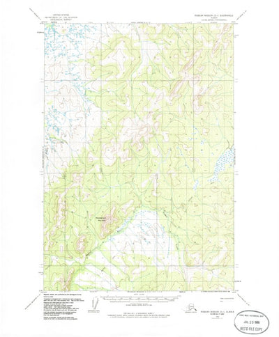 United States Geological Survey Russian Mission D-1, AK (1952, 63360-Scale) digital map
