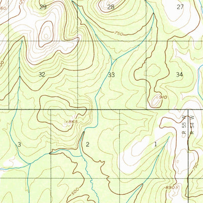 United States Geological Survey Russian Mission D-1, AK (1952, 63360-Scale) digital map