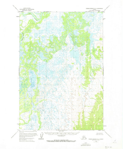 United States Geological Survey Russian Mission D-2, AK (1952, 63360-Scale) digital map