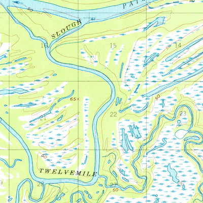 United States Geological Survey Russian Mission D-3, AK (1952, 63360-Scale) digital map