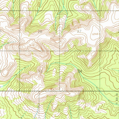 United States Geological Survey Russian Mission D-7, AK (1952, 63360-Scale) digital map