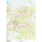 United States Geological Survey Russian Mission D-8, AK (1952, 63360-Scale) digital map