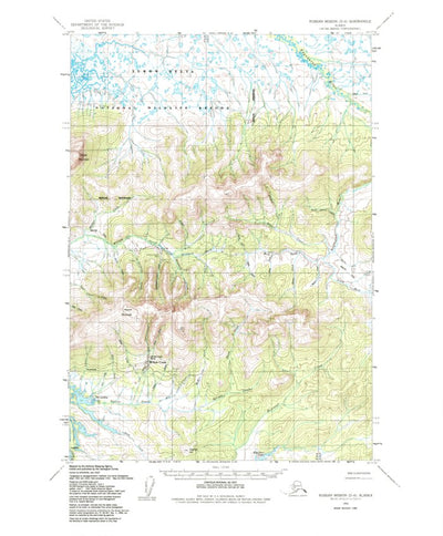 United States Geological Survey Russian Mission D-8, AK (1952, 63360-Scale) digital map