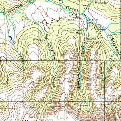 United States Geological Survey Russian Mission D-8, AK (1952, 63360-Scale) digital map