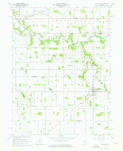 United States Geological Survey Russiaville, IN (1961, 24000-Scale) digital map