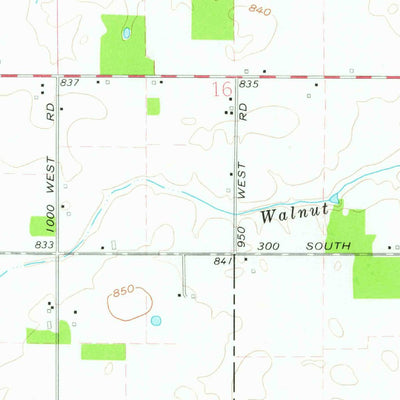 United States Geological Survey Russiaville, IN (1961, 24000-Scale) digital map