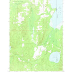 United States Geological Survey Rust, MI (1972, 24000-Scale) digital map