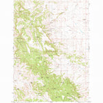 United States Geological Survey Rustler Divide, MT (1980, 24000-Scale) digital map