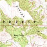 United States Geological Survey Rustler Divide, MT (1980, 24000-Scale) digital map