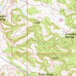 United States Geological Survey Rustler Divide, MT (1980, 24000-Scale) digital map