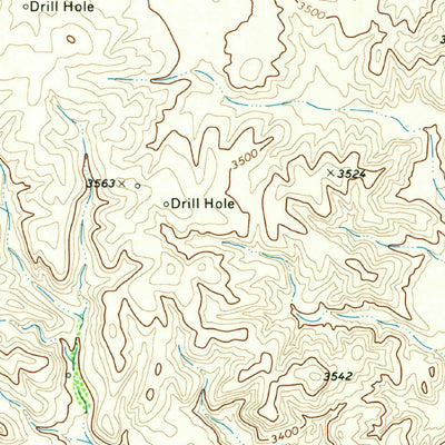 United States Geological Survey Rustler Hills, TX (1973, 24000-Scale) digital map