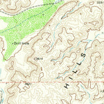 United States Geological Survey Rustler Hills, TX (1973, 24000-Scale) digital map
