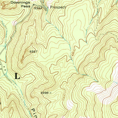 United States Geological Survey Rustler Park, AZ (1978, 24000-Scale) digital map