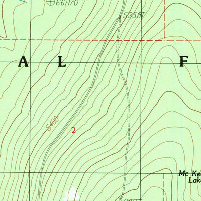 United States Geological Survey Rustler Peak, OR (1985, 24000-Scale) digital map